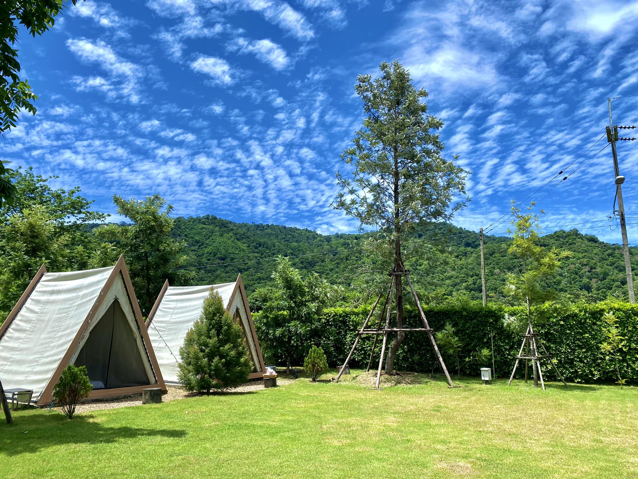 ภาพบบรยากาศภายนอกกระโจม 6 ถึง 7 - 7